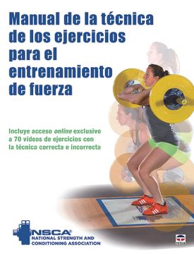 portada Manual de la Técnica de los Ejercicios Para el Entrenamiento de la Fuerza (in Spanish)