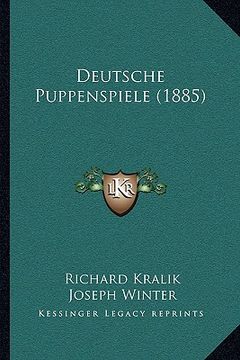 portada Deutsche Puppenspiele (1885) (in German)
