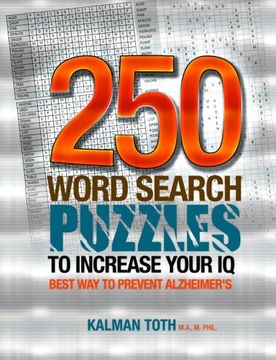 portada 250 Word Search Puzzles To Increase Your IQ (en Inglés)