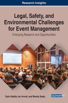 portada Legal, Safety, and Environmental Challenges for Event Management: Emerging Research and Opportunities (in English)