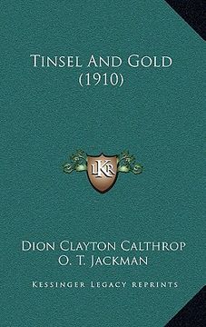 portada tinsel and gold (1910)