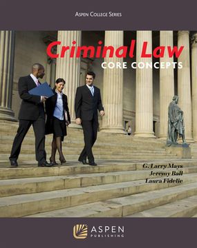 portada Criminal Law: Core Concepts (en Inglés)