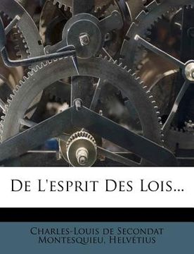portada de L'Esprit Des Lois, Tome Second (en Francés)
