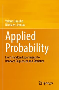 portada Applied Probability: From Random Experiments to Random Sequences and Statistics (en Inglés)