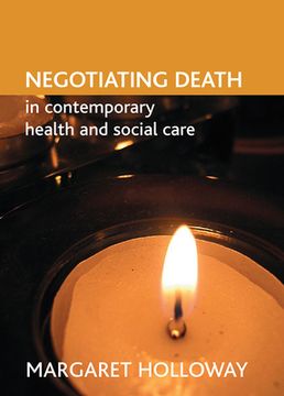 portada Negotiating Death in Contemporary Health and Social Care (en Inglés)