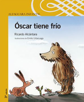 portada Oscar Tiene Frio (Infantil Amarilla Album)