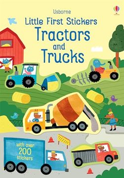 portada Little First Stickers Tractors and Trucks (en Inglés)
