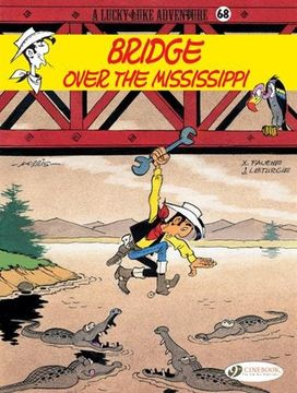 portada Bridge Over the Mississippi (Lucky Luke) (in English)