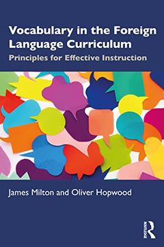 portada Vocabulary in the Foreign Language Curriculum: Principles for Effective Instruction 