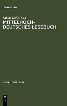 portada mittelhochdeutsches lesebuch (en Alemán)