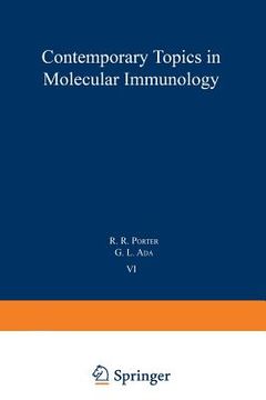 portada Contemporary Topics in Molecular Immunology (en Inglés)