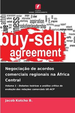 portada Negociação de acordos comerciais regionais na África Central (en Portugués)