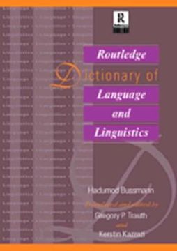 portada routledge dictionary of language and linguistics (in English)