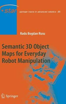 portada semantic 3d object maps for everyday robot manipulation (en Inglés)