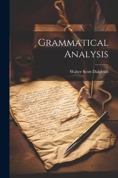 portada Grammatical Analysis (en Inglés)