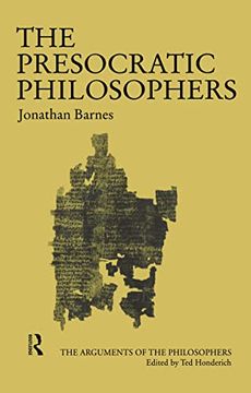 portada The Presocratic Philosophers (Arguments of the Philosophers) (in English)