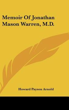 portada memoir of jonathan mason warren, m.d.
