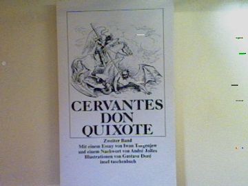 portada Don Quixotte bd. 2. Nr. 109, (en Alemán)