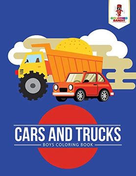 portada Cars and Trucks: Boys Coloring Book 