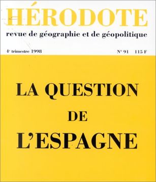 portada Herodote. 91, la Question de l Espagne