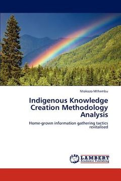 portada indigenous knowledge creation methodology analysis (en Inglés)