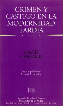 portada Crimen y Castigo en la Modernidad Tardia (in Spanish)
