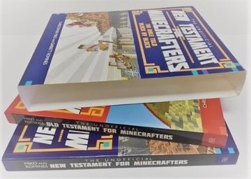 portada The Unofficial Bible for Minecrafters ot & nt (en Inglés)