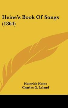 portada heine's book of songs (1864) (en Inglés)
