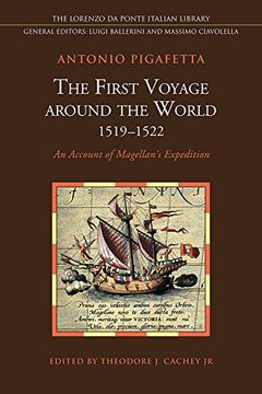 portada The First Voyage Around the World (1519-1522): An Account of Magellan's Expedition (Lorenzo da Ponte Italian Library) (en Inglés)