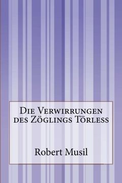portada Die Verwirrungen des Zöglings Törleß (German Edition)