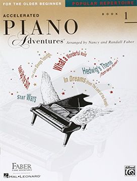 Accelerated Piano Adventures for the Older Beginner - Popular Repertoire Book 1