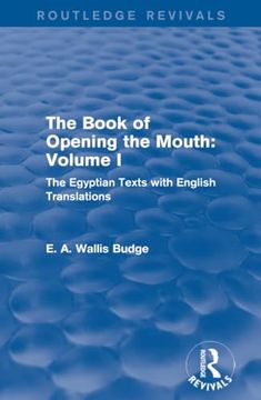 portada The Book of Opening the Mouth: Vol. I (Routledge Revivals)