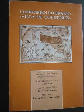 portada I Certamen Literario "Villa de Colindres"