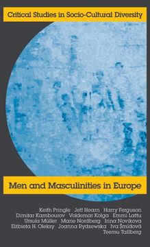 portada Men and Masculinities in Europe: 4 (Critical Studies in Socio-Cultural Diversity) (en Inglés)
