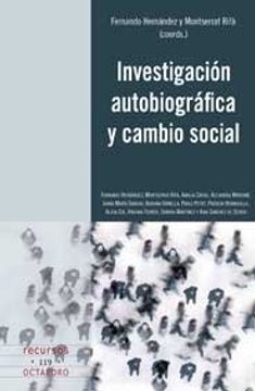 portada Investigación Autobiográfica y Cambio Social (Recursos) (in Spanish)