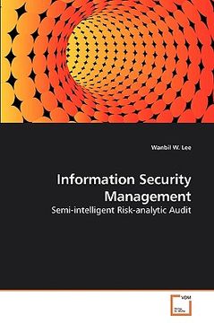 portada information security management (en Inglés)