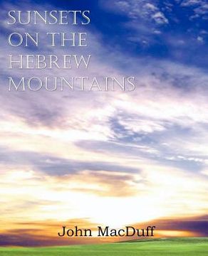 portada sunsets on the hebrew mountains (en Inglés)