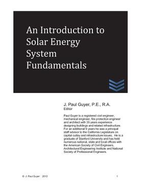 portada An Introduction to Solar Energy System Fundamentals (in English)