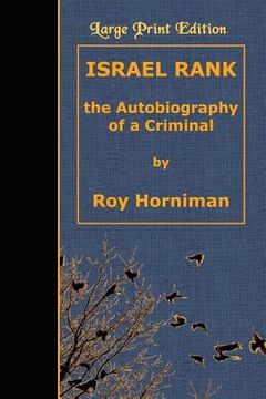 portada Israel Rank: The Autobiography of a Criminal (en Inglés)
