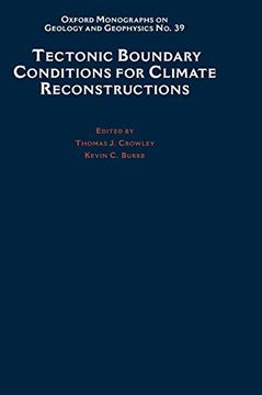 portada Tectonic Boundary Conditions for Climate Reconstructions (en Inglés)