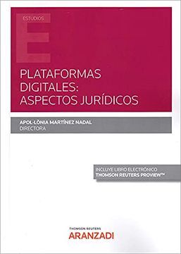 portada Plataformas Digitales: Aspectos Juridicos