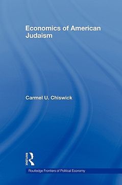 portada economics of american judaism (en Inglés)
