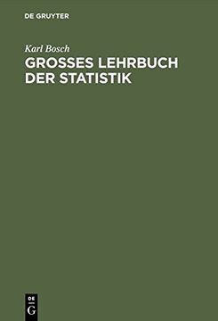 portada Groes Lehrbuch Der Statistik