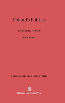 portada Poland's Politics (Russian Research Center Studies) (en Inglés)