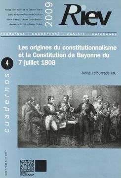 portada Origines Du Constitutionnalisme Et Al Constitution De Bayonne Du 7