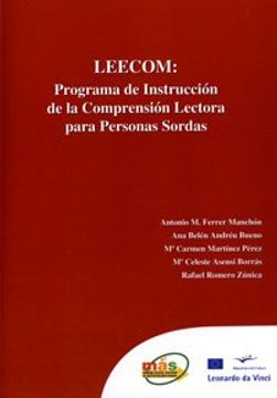 portada Leecom: (Incluye cd) Programa de Instruccion de la Comprension Lectora Para Personas Sordas (in Spanish)