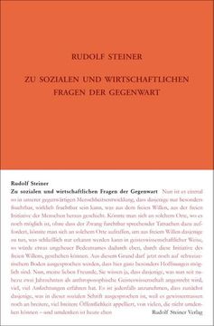 portada Zu Sozialen und Wirtschaftlichen Fragen der Gegenwart (en Alemán)
