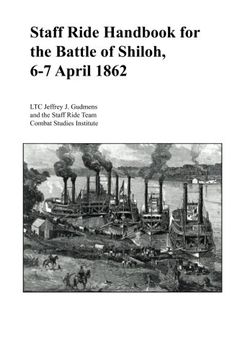 portada Staff Ride Handbook for the Battle of Shiloh, 6-7 April 1862