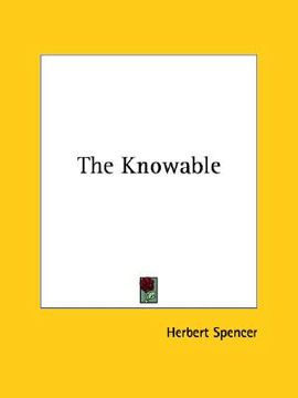 portada the knowable (in English)