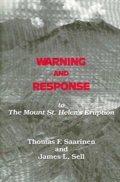 portada Warning and Response to the Mount st. Helens Eruption (Environ Public Policy (Dis)) (en Inglés)